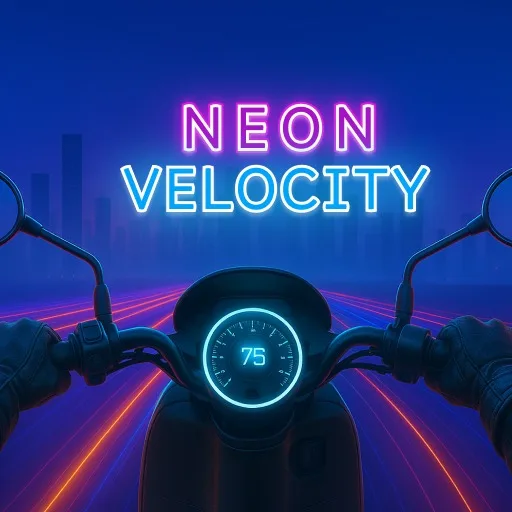 Neon Velocity cover artwork from the official Meta Store page