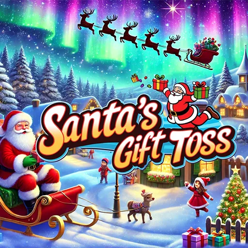 Santa's Gift Toss cover artwork from the official Meta Store page