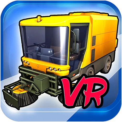 City Sweeper Truck Driver Simulator VR cover artwork from the official Meta Store page