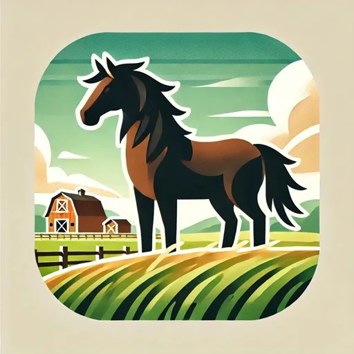 Idle Life Horse Tycoon cover artwork from the official Meta Store page