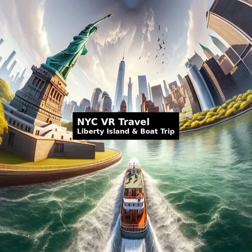 NYC VR Travel Liberty Island & Boat Trip cover artwork from the official Meta Store page