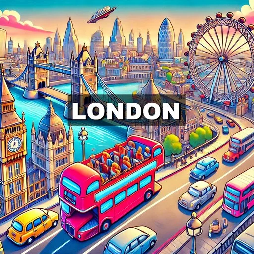 VR Travel - City of London Bus Tour cover artwork from the official Meta Store page