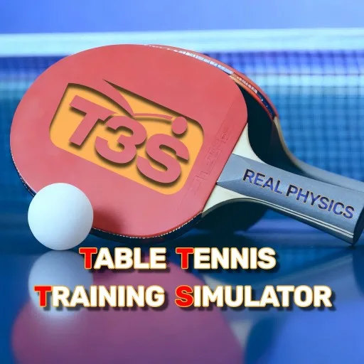 Table Tennis Training Simulator(T3S) cover artwork from the official Meta Store page