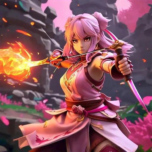 Bow Saber Wave Defense cover artwork from the official Meta Store page