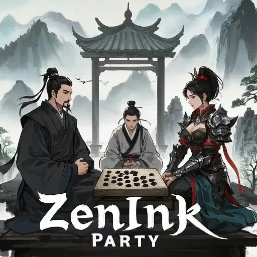 Zen Ink Party cover artwork from the official Meta Store page