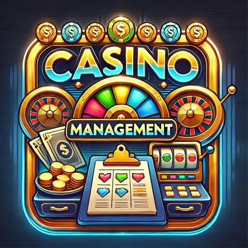 Casino Management cover artwork from the official Meta Store page