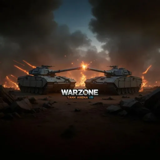 WarZone Tank Arena VR cover artwork from the official Meta Store page