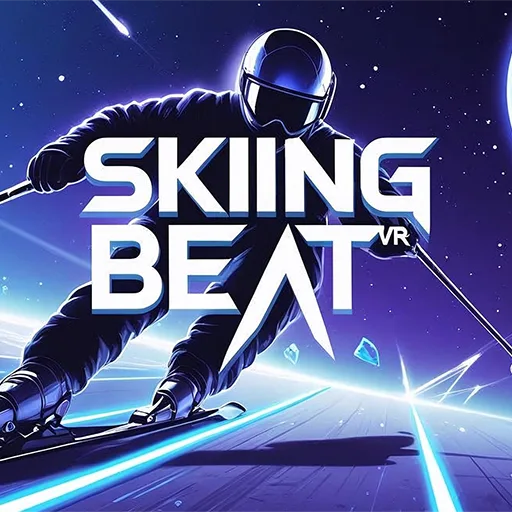 Skiing Beat VR cover artwork from the official Meta Store page