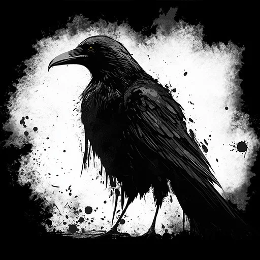 The Raven, by Edgar Allan Poe cover artwork from the official Meta Store page