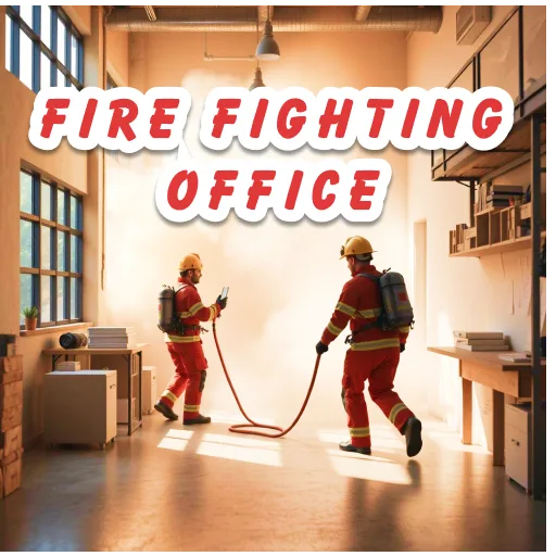 Fire Fighting: Office cover artwork from the official Meta Store page