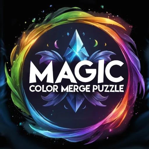 Magic Color Merge Puzzle cover artwork from the official Meta Store page