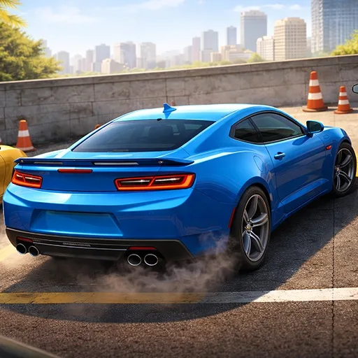 Car Parking Realistic Driving simulator cover artwork from the official Meta Store page
