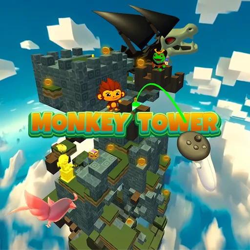 Monkey Tower cover artwork from the official Meta Store page