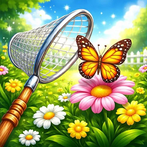 Butterfly Catcher VR - Catching Game cover artwork from the official Meta Store page