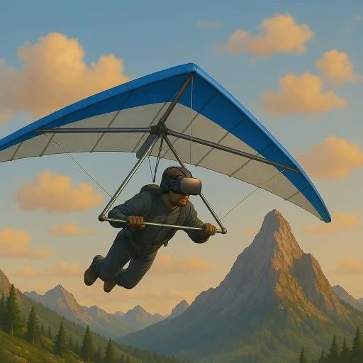 Paragliding Flight: Skydiving Simulator cover artwork from the official Meta Store page