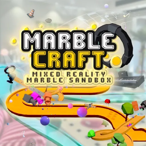 Marblecraft:Mixed Reality Marble Sandbox cover artwork from the official Meta Store page