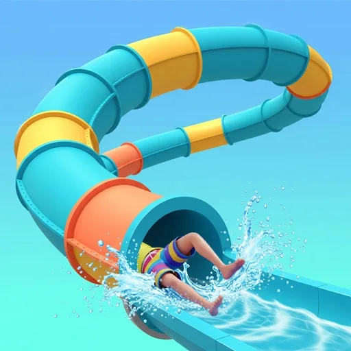 Slippery Slide - Water Park Adventure cover artwork from the official Meta Store page