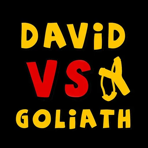 David Vs Goliath cover artwork from the official Meta Store page