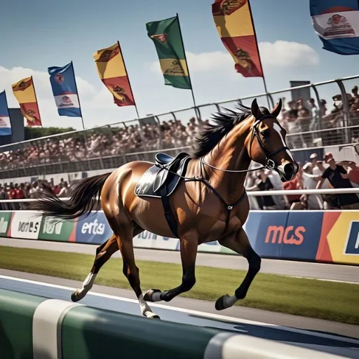 Horse Legend: Horse Racing & Riding Game cover artwork from the official Meta Store page