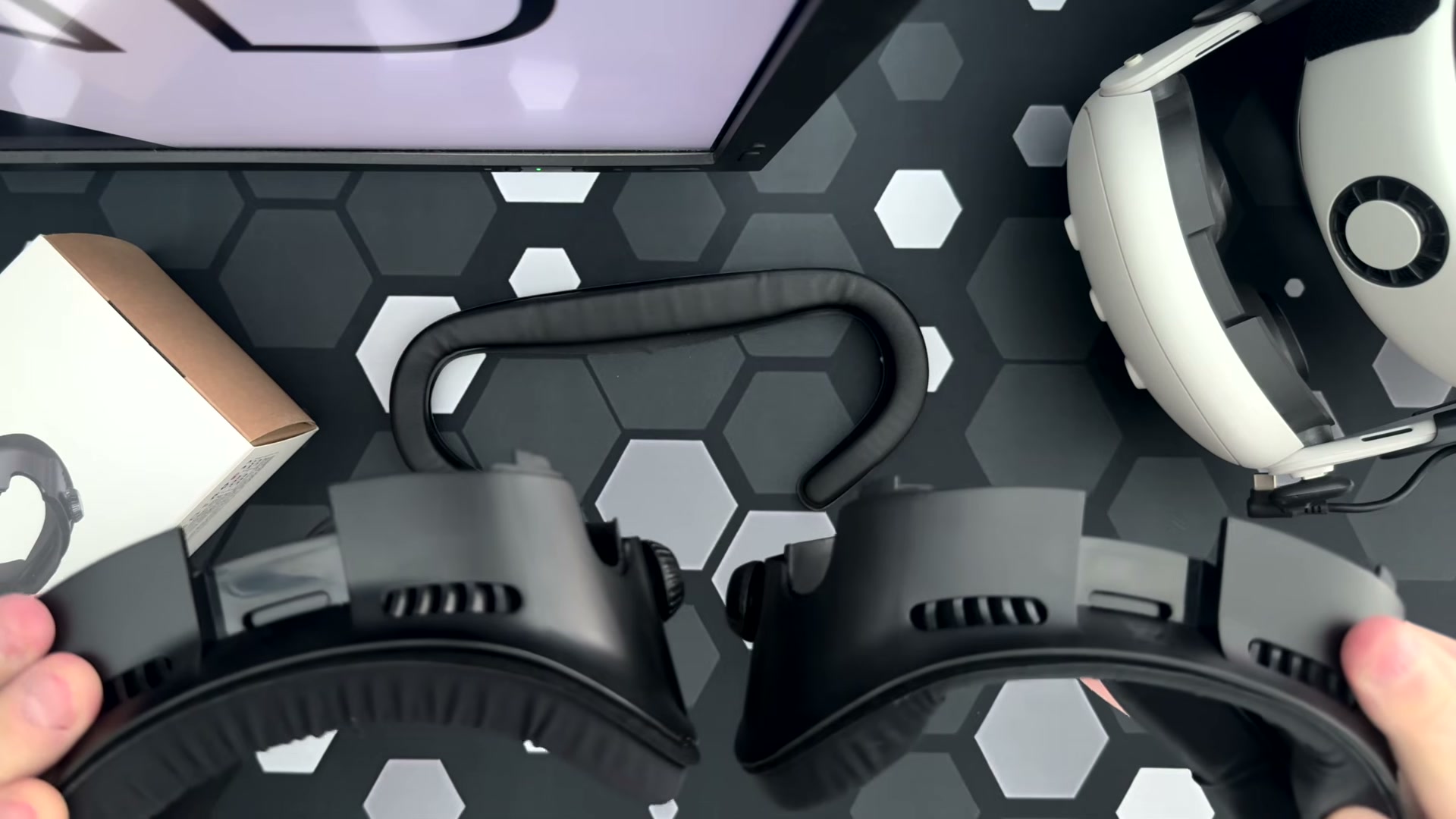 AMVR FC4A and FC4 facial interfaces shown side by side