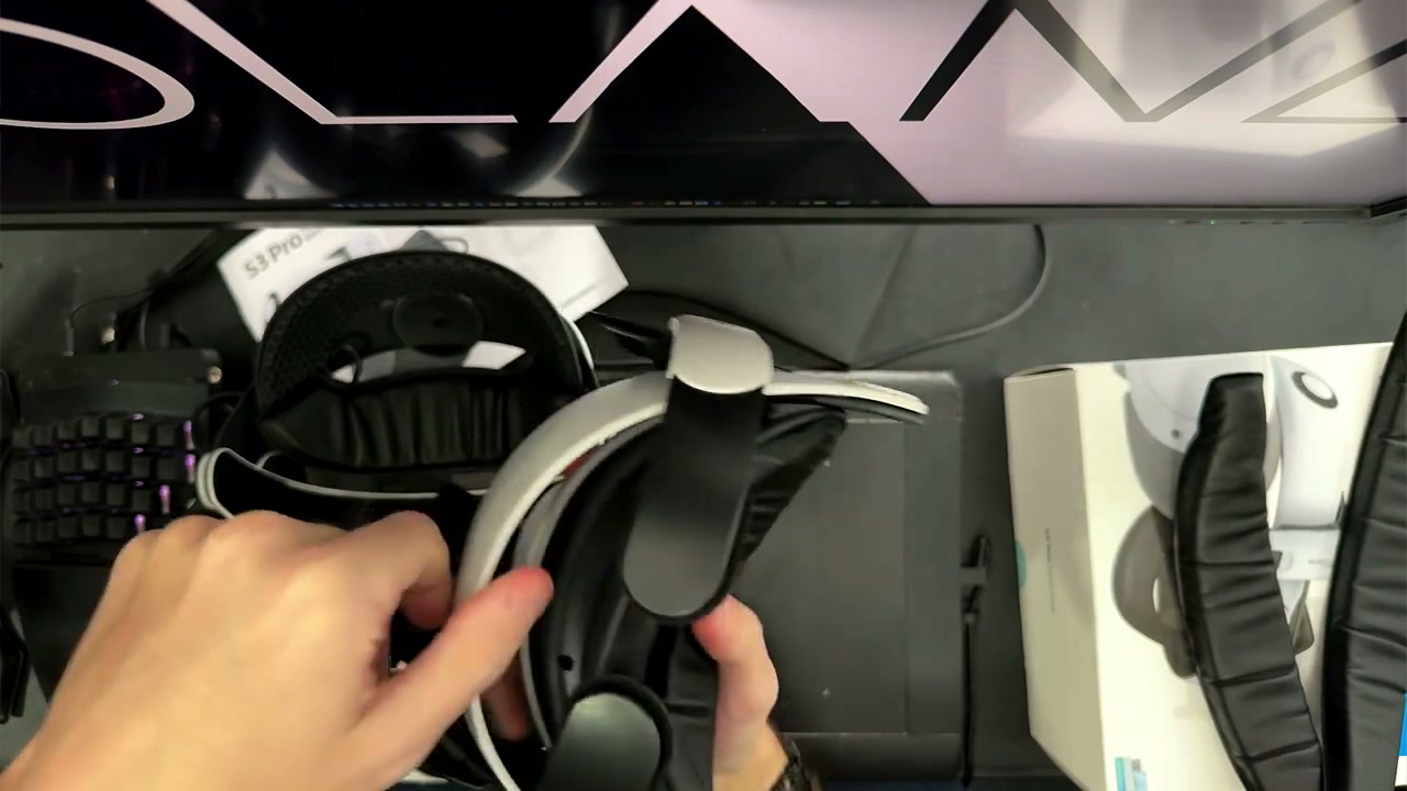 The S3 Pro shown in a larger travel and size comparison setup